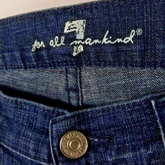 7 For All Mankind Women's Jeans DOJO Wide Leg - Picture 4 of 7